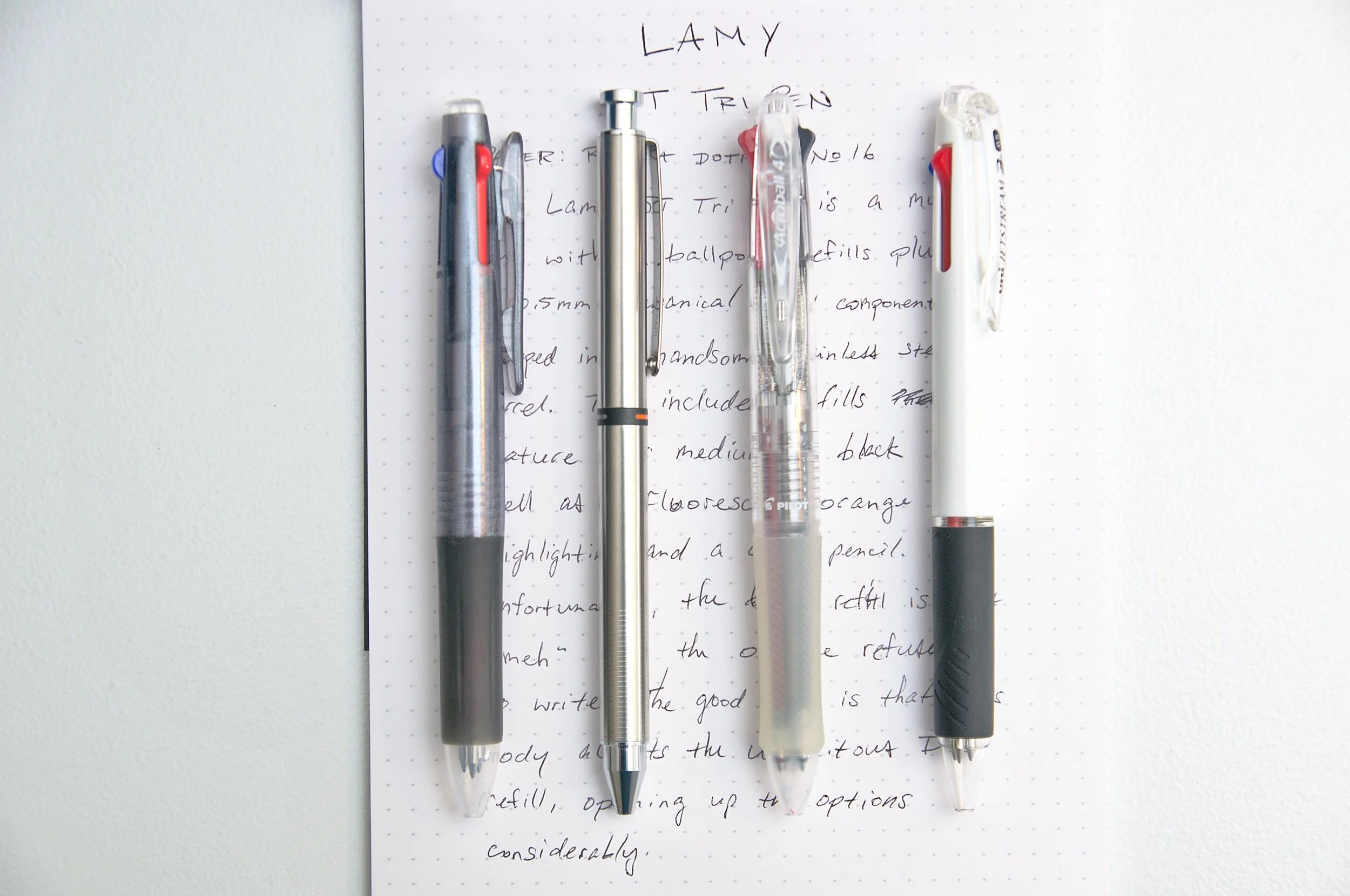 Lamy ST Tri Multi Pen Review — The Pen Addict